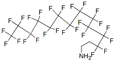 3,3,4,4,5,5,6,6,7,7,8,8,9,9,10,10,11,11,12,12,13,13,14,14,14-Pentacosafluorotetradecan-1-amine Structure