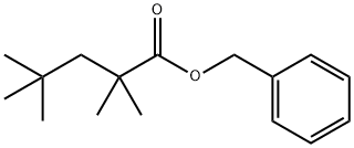 benzyl 2,2,4,4-tetramethylpentanoate Structure