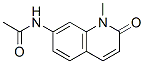 Acetamide, N-(1,2-dihydro-1-methyl-2-oxo-7-quinolinyl)- (9CI) Structure
