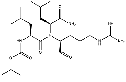 N-ALPHA-T-BOC-DEACETYLLEUPEPTIN 구조식 이미지