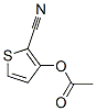 2-CYANO-3-THIENYL ACETATE 구조식 이미지