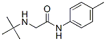 Acetamide, 2-[(1,1-dimethylethyl)amino]-N-(4-methylphenyl)- (9CI) Structure
