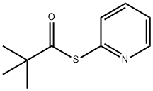 Propanethioicacid,2,2-dimethyl-,S-2-pyridinylester(9CI) Structure