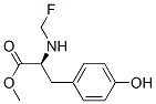 alpha-monofluoromethyltyrosine methyl ester 구조식 이미지
