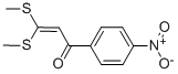 3,3-BIS-METHYLSULFANYL-1-(4-NITRO-PHENYL)-PROPENONE Structure