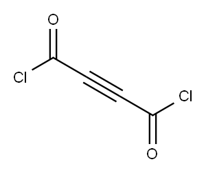 Acetylenedicarboxylic acid dichloride 구조식 이미지
