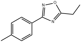 5-ETHYL-3-P-TOLYL-1,2,4-옥사디아졸 구조식 이미지