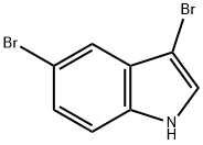 3,5-Dibromoindole Structure