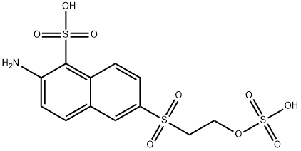 81417-89-2 2-Amino-6-(2-(sulfooxy)ethylsulfonyl)naphthalene-1-sulfonic acid 