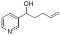1-피리딘-3-YL-PENT-4-EN-1-OL 구조식 이미지