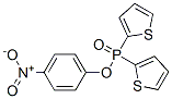 4-니트로페닐디-2-티에닐포스피네이트 구조식 이미지