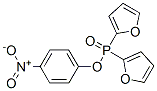 4-니트로페닐디-2-푸라닐포스피네이트 구조식 이미지