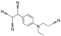 [4-[(2-cyanoethyl)ethylamino]phenyl]ethylenetricarbonitrile  Structure