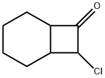 Bicyclo[4.2.0]octan-7-one,  8-chloro- Structure