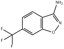 6-TrifluoroMethyl-benzo[d]isoxazol-3-ylaMine 구조식 이미지