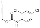 2,4-Dichlorocarbanilic acid 3-iodo-2-propynyl ester Structure