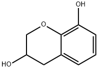 3,4-дигидро-2H-хромен-3,8-диол структурированное изображение