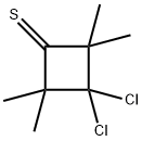 Cyclobutanethione, 3,3-dichloro-2,2,4,4-tetramethyl- (9CI) Structure