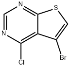 5-bromo-4-chlorothieno[2,3-d]pyrimidine Structure