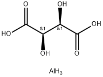 ALUMINUM TARTRATE Structure