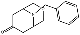 9-Benzyl-3-oxa-9-azabicyclo[3.3.1]nonan-7-one Structure