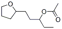 .ALPHA.-ETHYLTETRAHYDRO-2-FURANPROPANOL ACETATE Structure