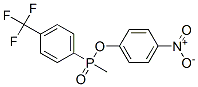 4-nitrophenyl methyl(4-trifluoromethylphenyl)phosphinate Structure