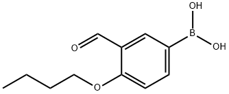 4-Butoxy-3-forMylphenylboronic acid Structure