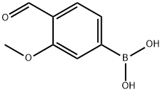 (4-FORMYL-3-METHOXYPHENYL)BORONIC ACID Structure