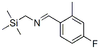 메탄아민,N-[(4-플루오로-2-메틸페닐)메틸렌]-1-(트리메틸실릴)-(9CI) 구조식 이미지