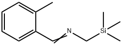 Methanamine, N-[(2-methylphenyl)methylene]-1-(trimethylsilyl)- (9CI) Structure