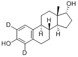 17ALPHA-ESTRADIOL-2,4-D2 구조식 이미지