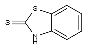 3H-benzothiazole-2-thione 구조식 이미지
