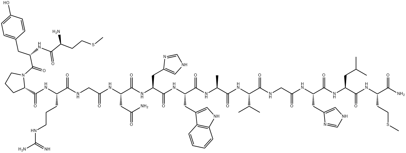 gastrin releasing peptide (14-27) 구조식 이미지