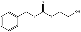 CARBONOTRITHIOIC ACID, 2-HYDROXYETHYL PHENYLMETHYL ESTER Structure