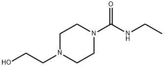 4-(2-HYDROXYETHYL)-N-ETHYL-PIPERAZINE-1-CARBOXYLAMIDE Structure