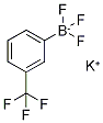 Potassium 3-(trifluoromethyl)phenyltrifluoroborate 구조식 이미지