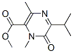 2-Pyrazinecarboxylicacid,1,6-dihydro-1,3-dimethyl-5-(1-methylethyl)-6-oxo-,methylester(9CI) Structure