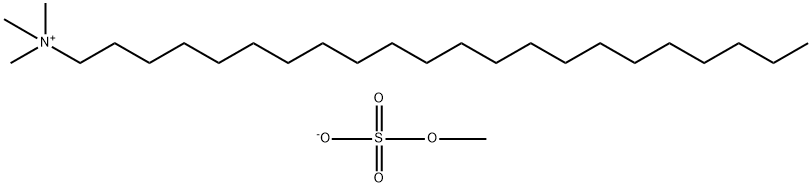 docosyltrimethylammonium methyl sulphate Structure