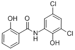 N-(3,5-Dichloro-2-hydroxyphenyl)-2-hydroxybenzamide Structure