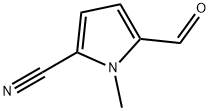 1H-Pyrrole-2-carbonitrile,5-formyl-1-methyl-(9CI) Structure