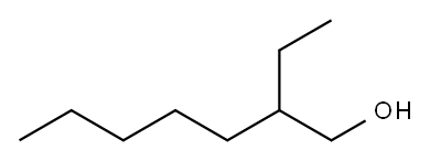2-ethylheptan-1-ol  구조식 이미지