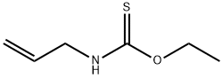 Allylthiocarbamic acid O-ethyl ester 구조식 이미지