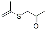 2-Propanone, 1-[(1-methylethenyl)thio]- (9CI) Structure