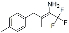 2-Buten-2-amine,1,1,1-trifluoro-3-methyl-4-(4-methylphenyl)-,(2Z)-(9CI) Structure