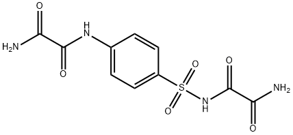 ((4-((Aminooxoacetyl)amino)phenyl)sulfonyl)ethanediamide Structure