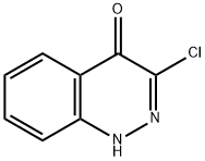 4(1H)-Cinnolinone,  3-chloro- Structure