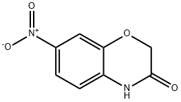 7-NITRO-2H-1,4-BENZOXAZIN-3(4H)-ONE 구조식 이미지