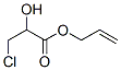 Propanoic  acid,  3-chloro-2-hydroxy-,  2-propenyl  ester  (9CI) 구조식 이미지
