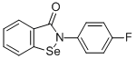 1,2-Benzisoselenazol-3(2H)-one, 2-(4-fluorophenyl)- 구조식 이미지